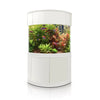 Corner Aquarium Base - White, 85 | AQUA VIM